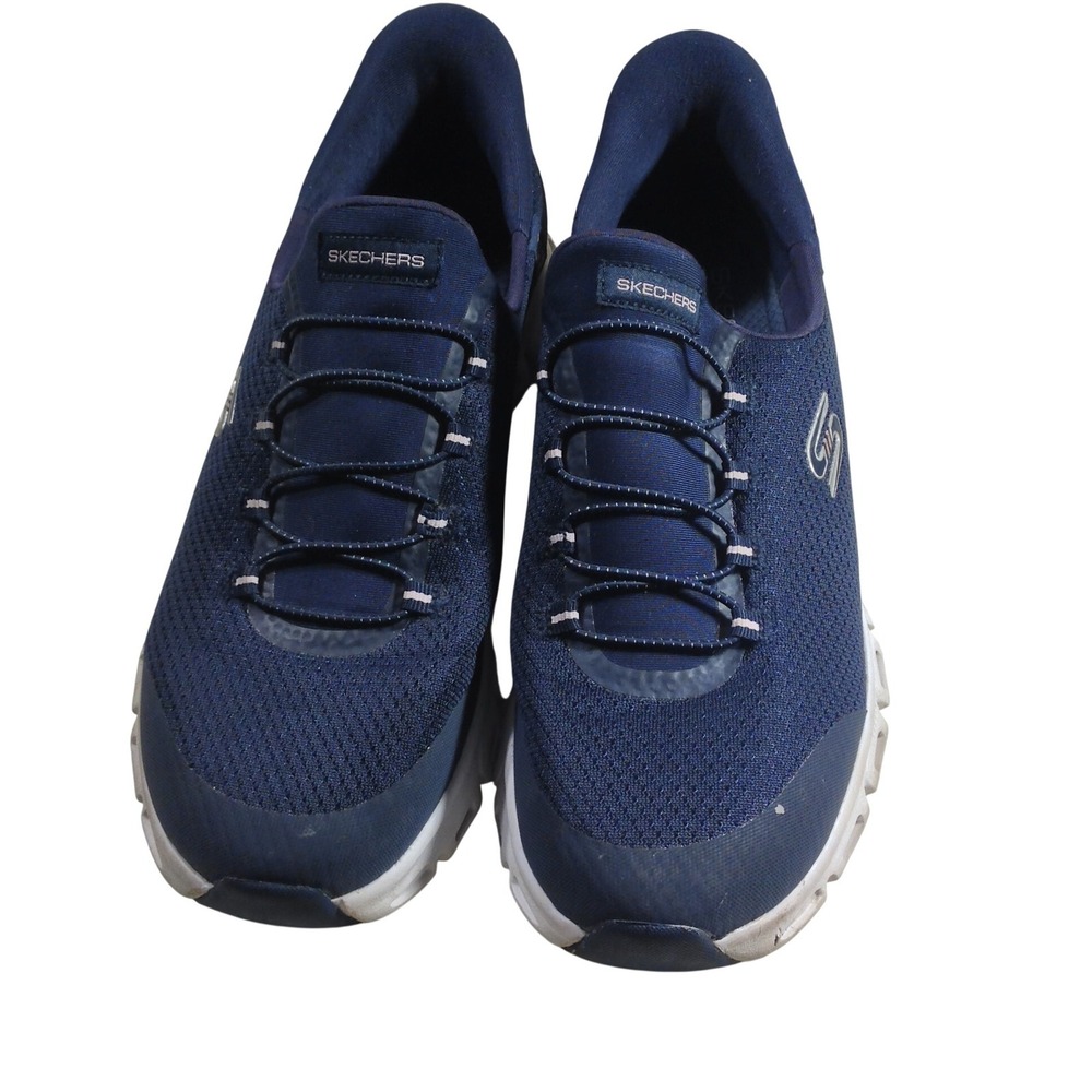 Skechers Slip-ins Glide-Step Men's Size 11 Navy Blue Walking Sneakers 204547